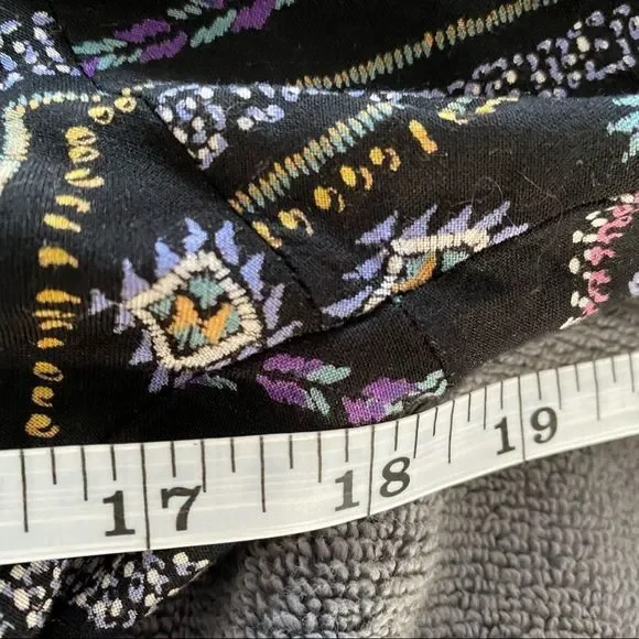 ANGIE Retro boho Style romper black S bell sleeve - Picture 9 of 9